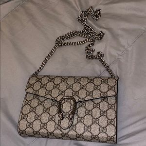 Brown Gucci Dionysus handbag